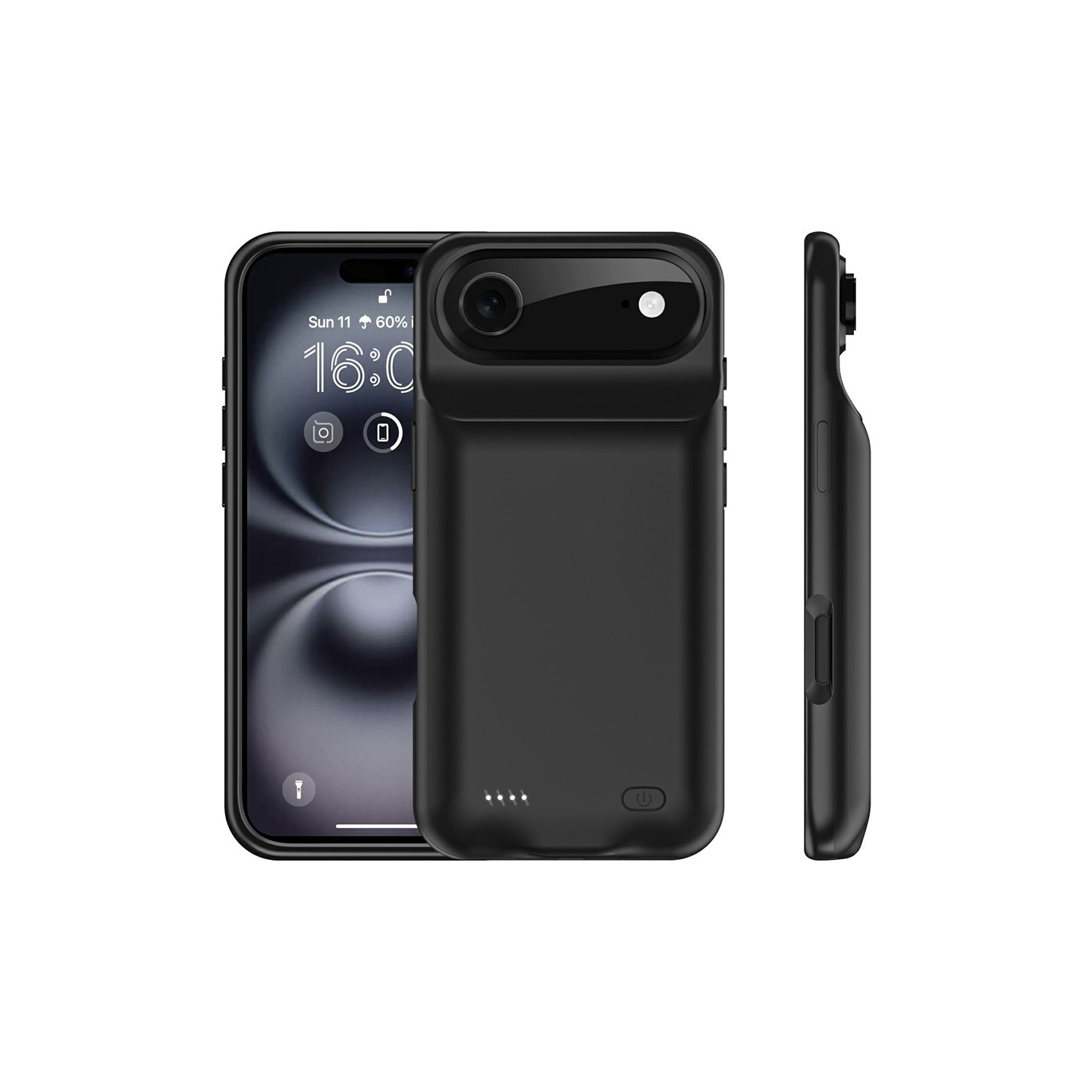 Laddningsfodral För iPhone Air 6000mAh Uppladdningsbart Batteri Skal Powerbank