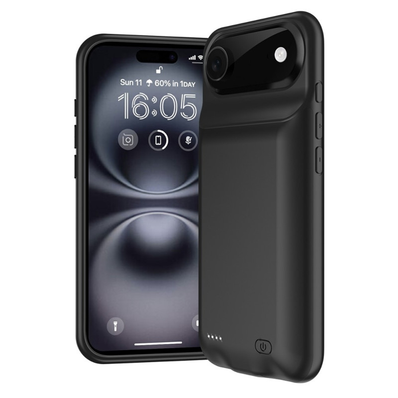 Ladetui  For iPhone Air 6000mAh oppladbart batterideksel Powerbank