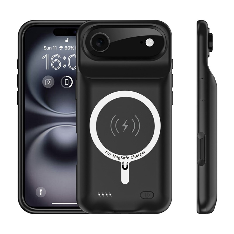 iPhone Air 6000mAh ladattavalle akkukuoren latauskotelolle Powerbank