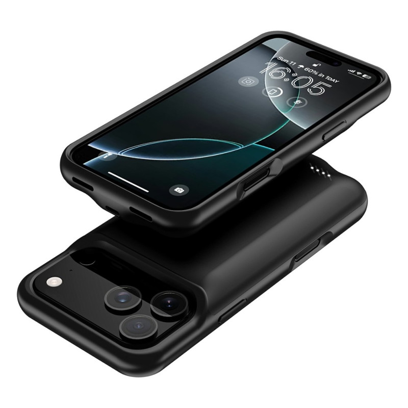 Opladningsetui Til iPhone 17 Pro Max 6000mAh genopladeligt batteriskal Powerbank