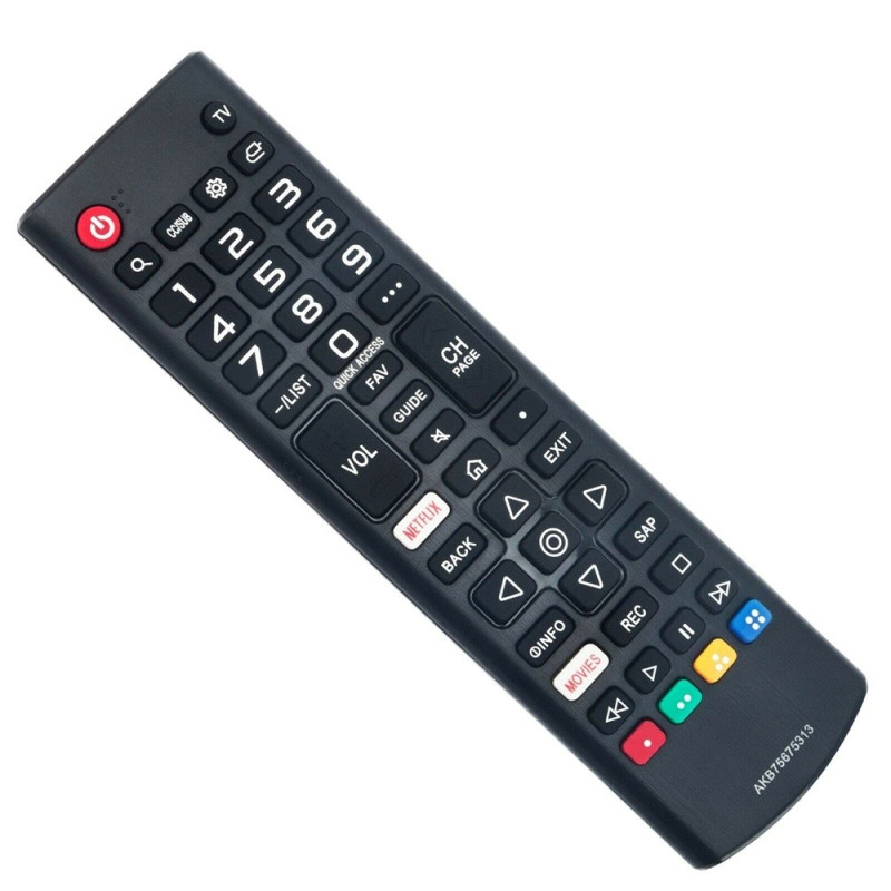 TV fjärrkontroll Ersättning för AKB75675313 För LG TV