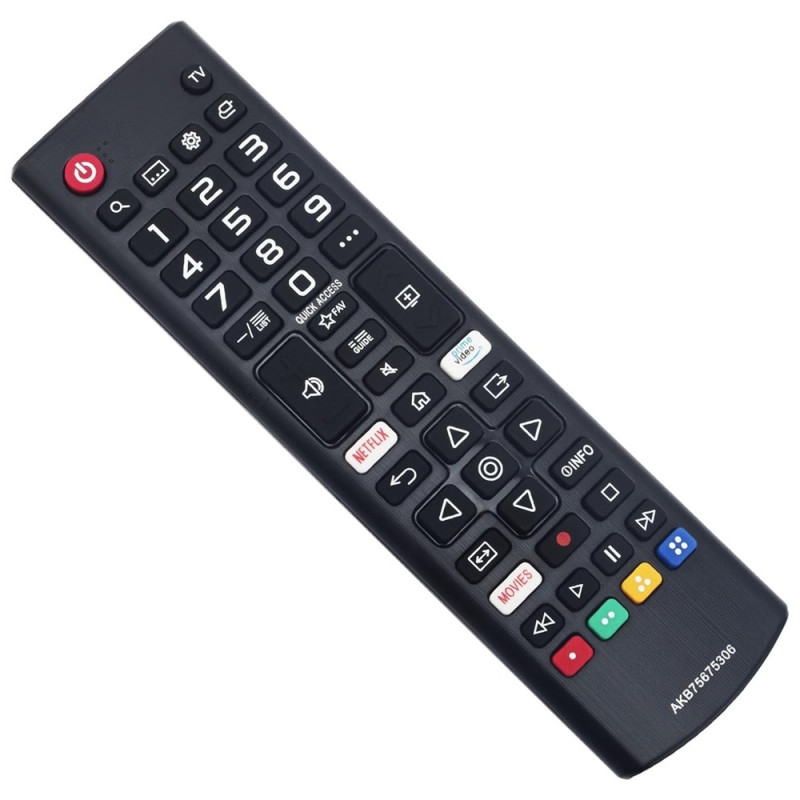 TV fjärrkontroll Ersättning för AKB75675306 För LG TV