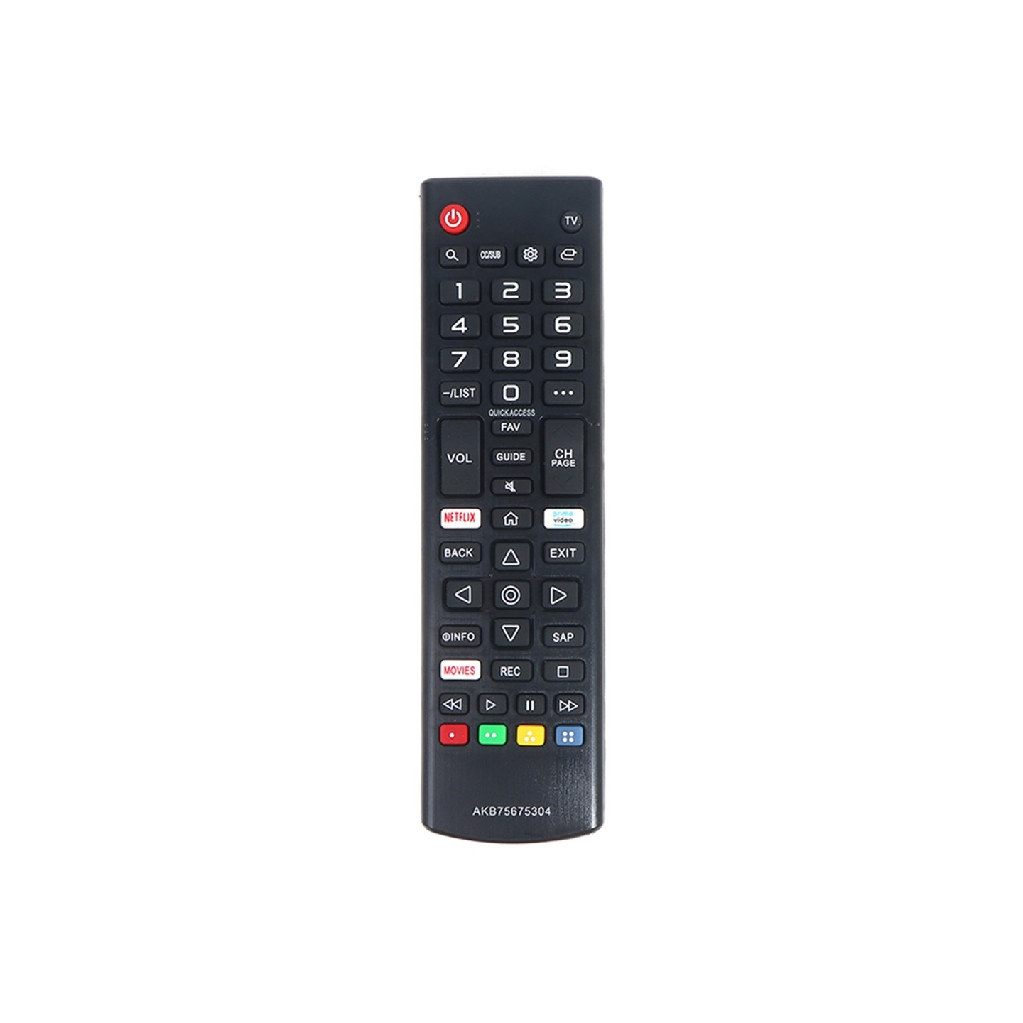 TV fjernbetjening Erstatning for AKB75675304 Til LG TV