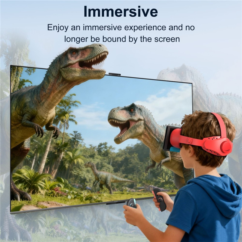 STARTRC GAMES VR headset compatible with Nintendo Switch 2 VR glasses