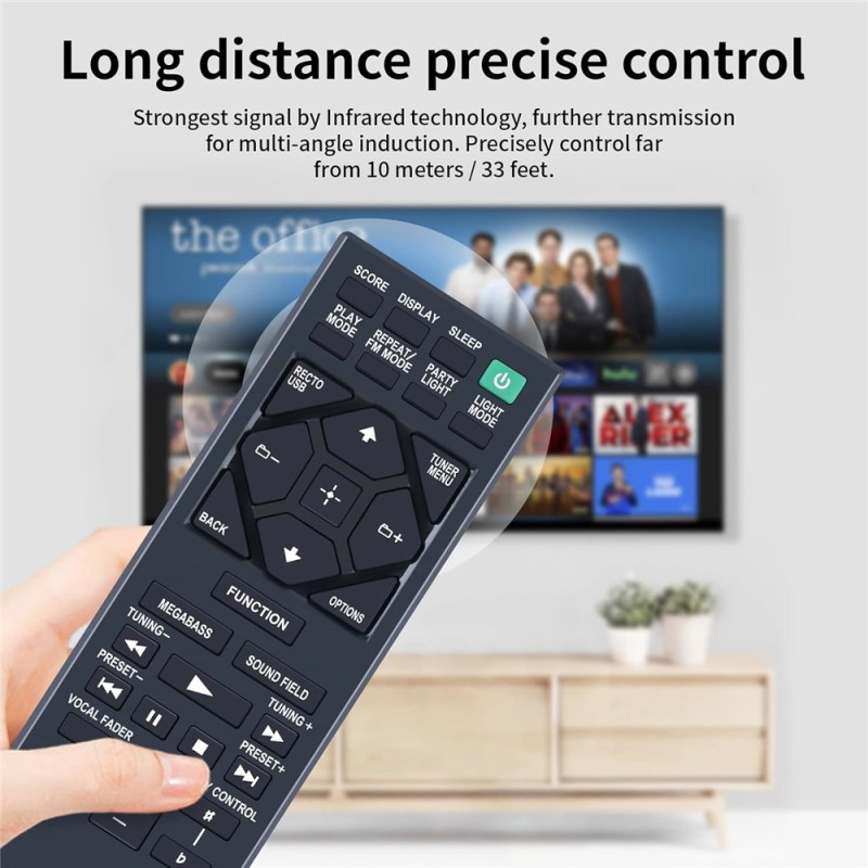 Fjernkontroll utskiftning for RMT-AM330U for Sony Home Audio System