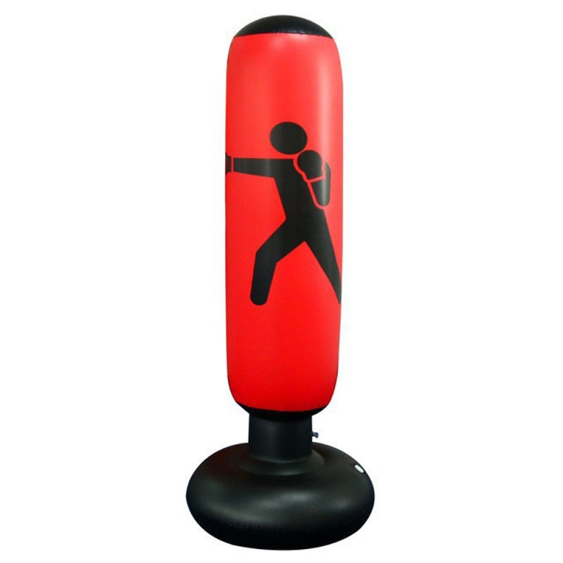 Pillar Boxing Standing 160cm Inflatable Punching Bag Punching Bag Fitness Training