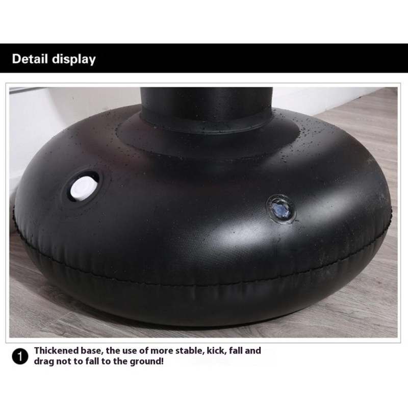 Pillar Boxing Standing 160cm Inflatable Punching Bag Punching Bag Fitness Training