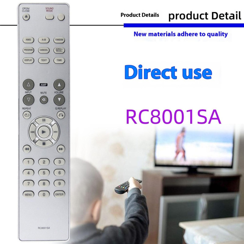 Remote Control Replacement for RC8001SA For Marantz CD Player