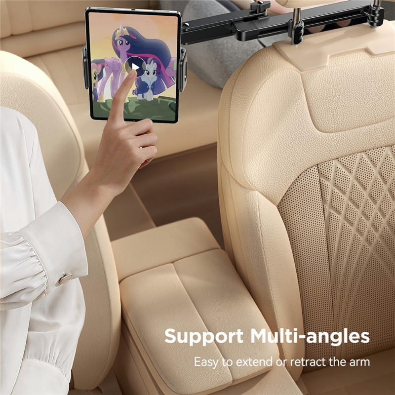 Holder for Tablet in the Car Headrest Holder Extendable Stand