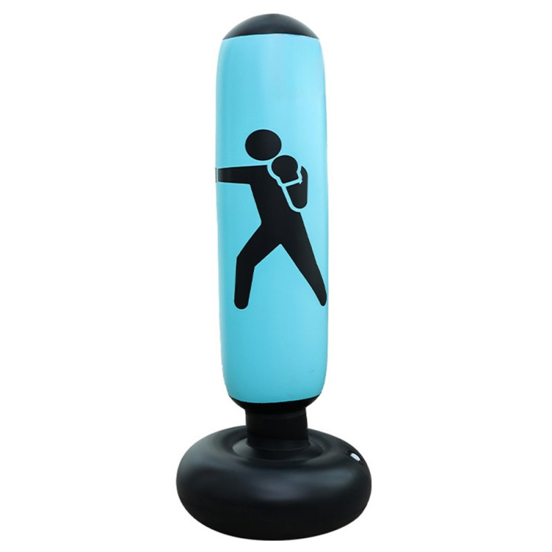 Standing 160cm Boxing Pillar Inflatable Punching Bag Punching Bag Fitness Training