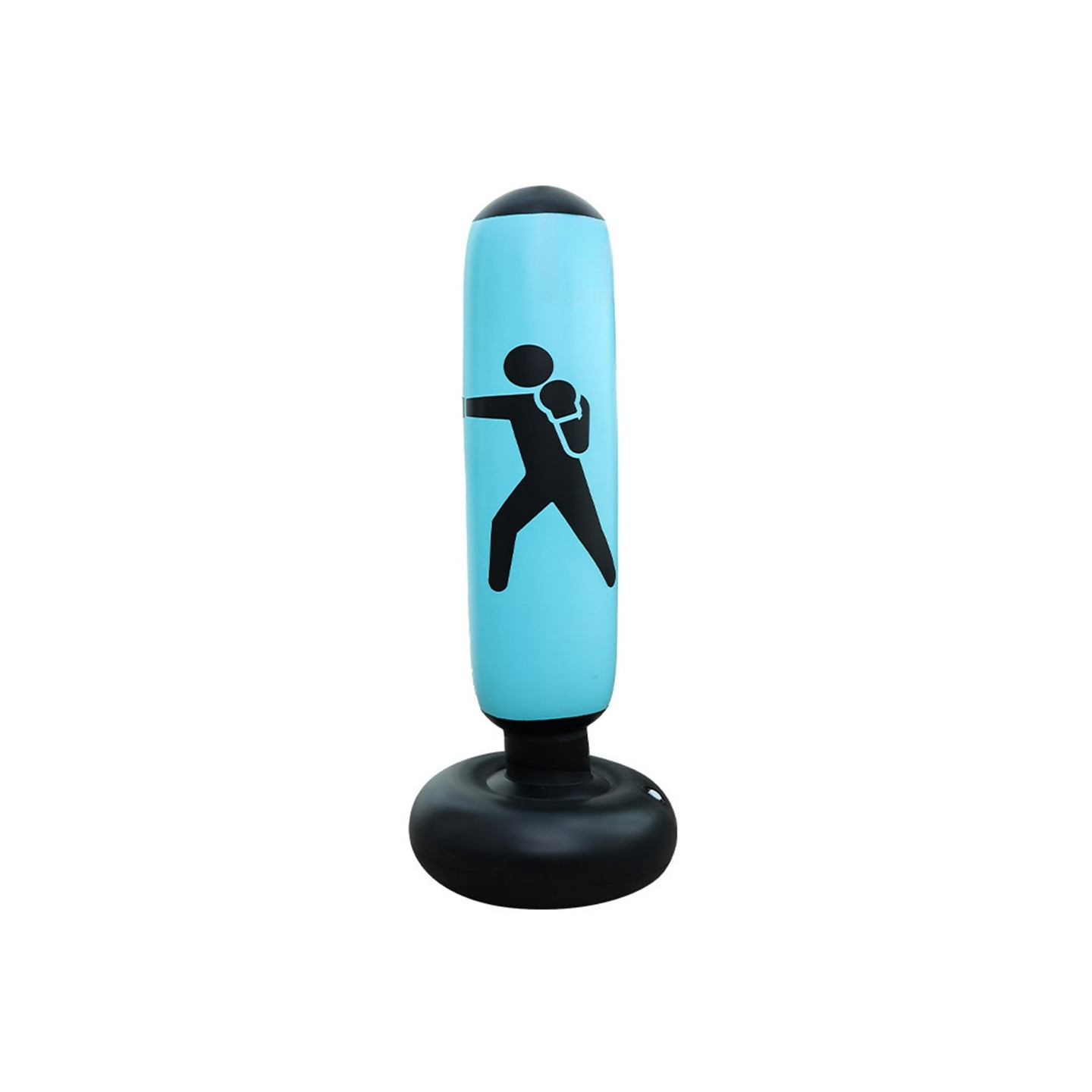 Standing 160cm Boxing Pillar Inflatable Punching Bag Punching Bag Fitness Training