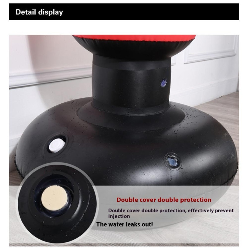 Standing 160cm Boxing Pillar Inflatable Punching Bag Punching Bag Fitness Training