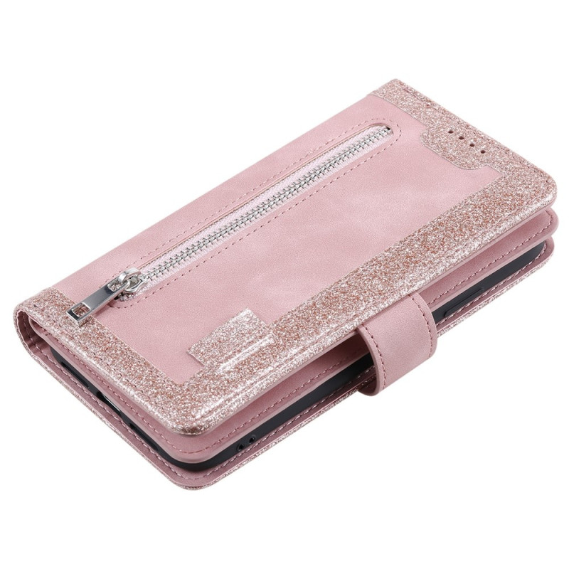 Til Samsung Galaxy A17 5G Etui med Lynlåslomme og 9 Kortlommer