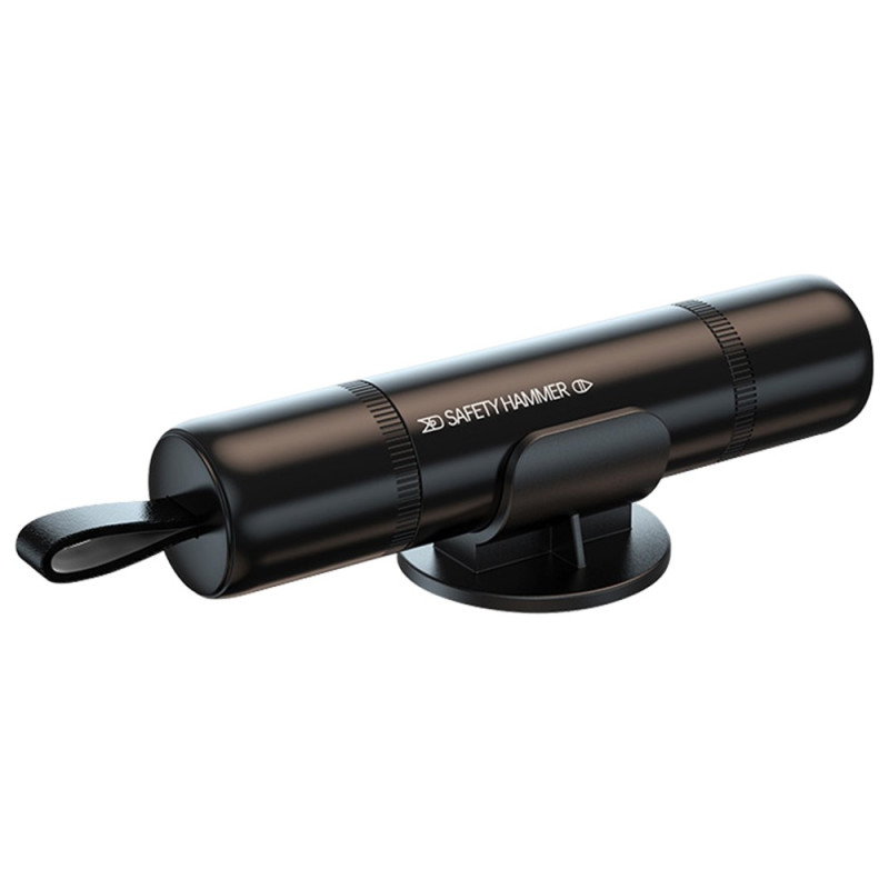 For car 2-in-1 safety hammer + seat belt cutter escape hammer