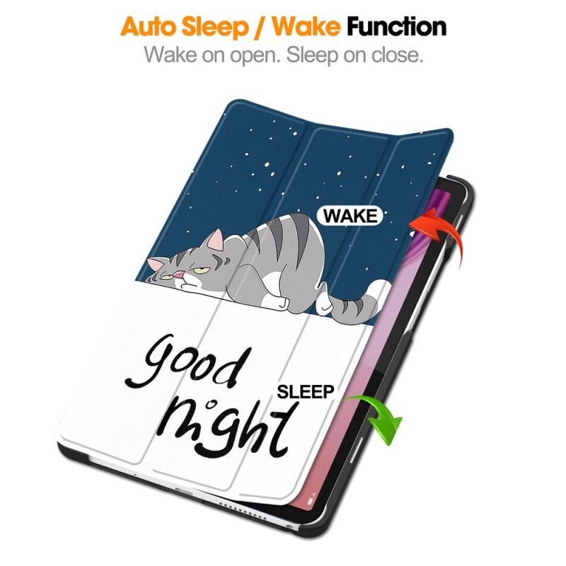 Tri-fold Veske til Lenovo Tab One - Cat