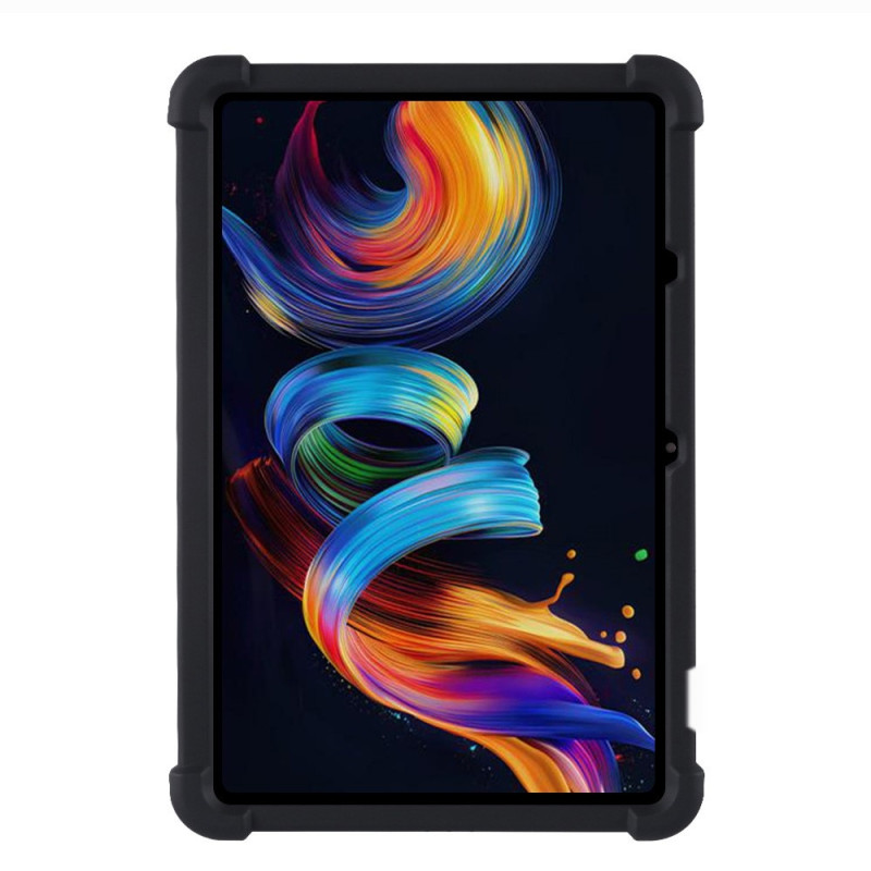 For TCL NxtPaper 11 Plus Soft Silicone Protective Tablet Case Cover - Black