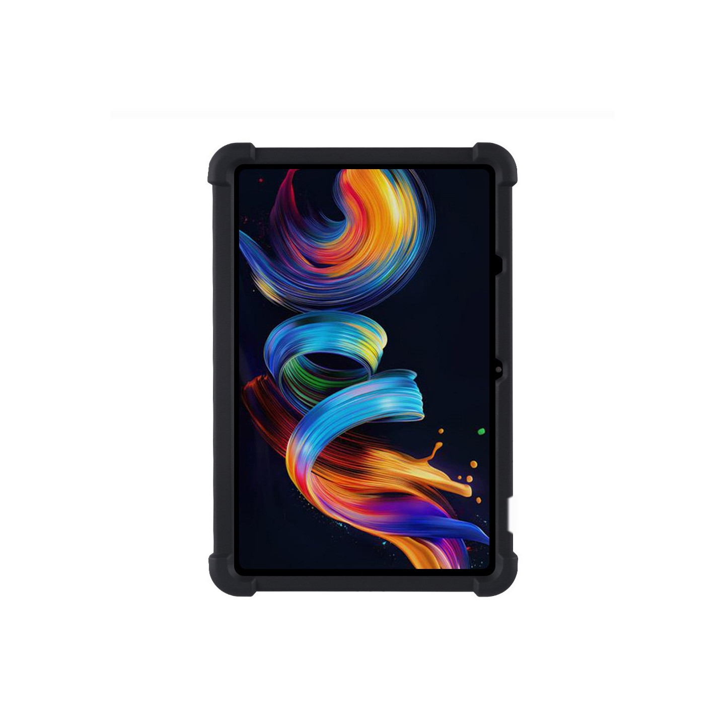 TCL NxtPaper 11 Plus Pehmeä Silikoni Suojaava Tablettikotelo - Musta