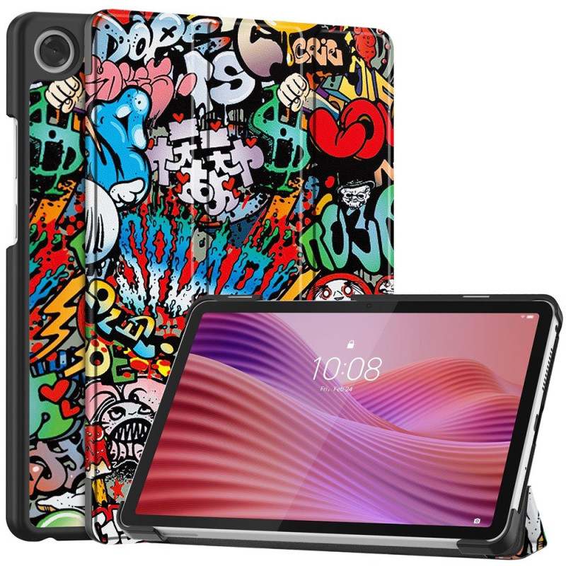 Tri-fold Fodral till Lenovo Tab One - Graffiti