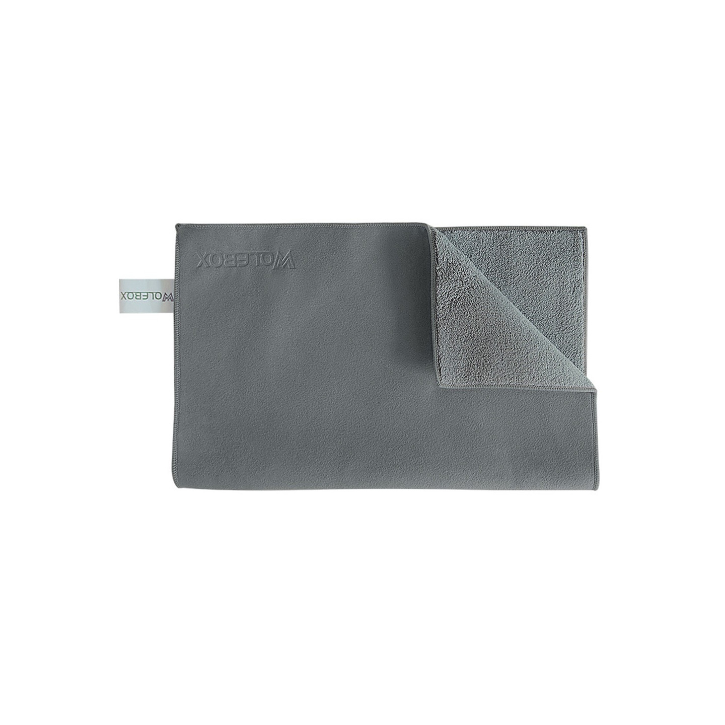 2 pcs 30x40CM WOLFBOX Coral Fleece + Suede Cleaning Cloth Car Cleaning Cloth