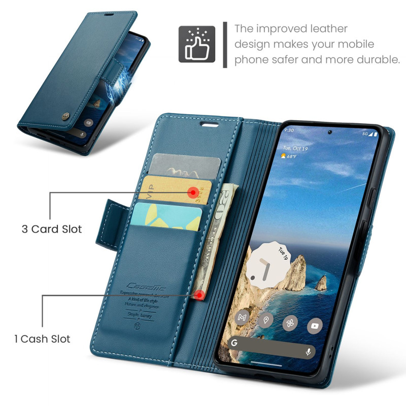 CASEME För Google Pixel 10 Pro / 10 / 9 Pro / 9 Fodral Stativ Telefonfodral