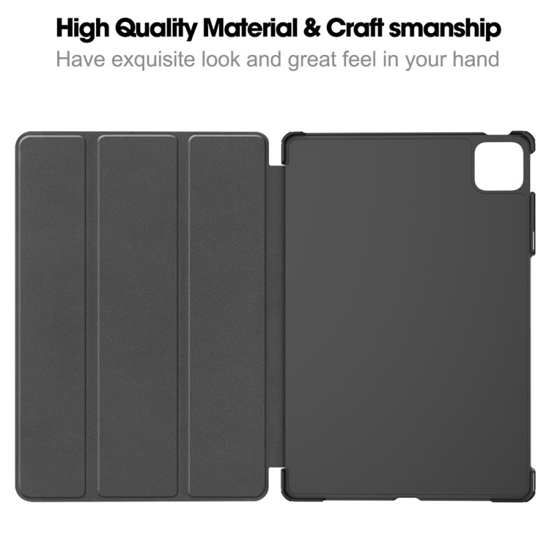 For Xiaomi Pad 7 Ultra Case Anti-Drop Stand Tablet Cover - Black