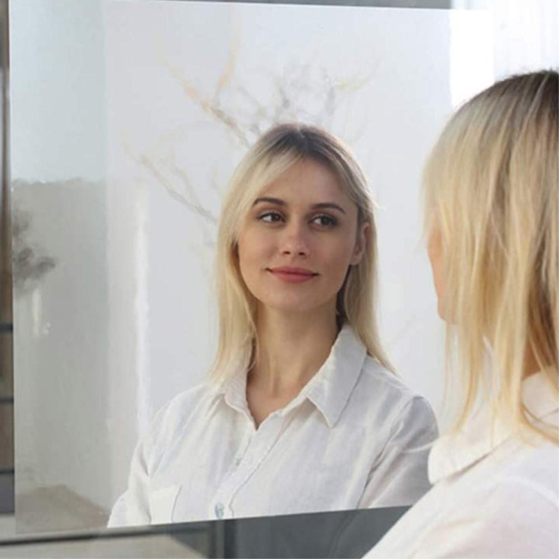 Spejlpladefliser 50x100cm Selvklæbende klistermærker Vægindretning