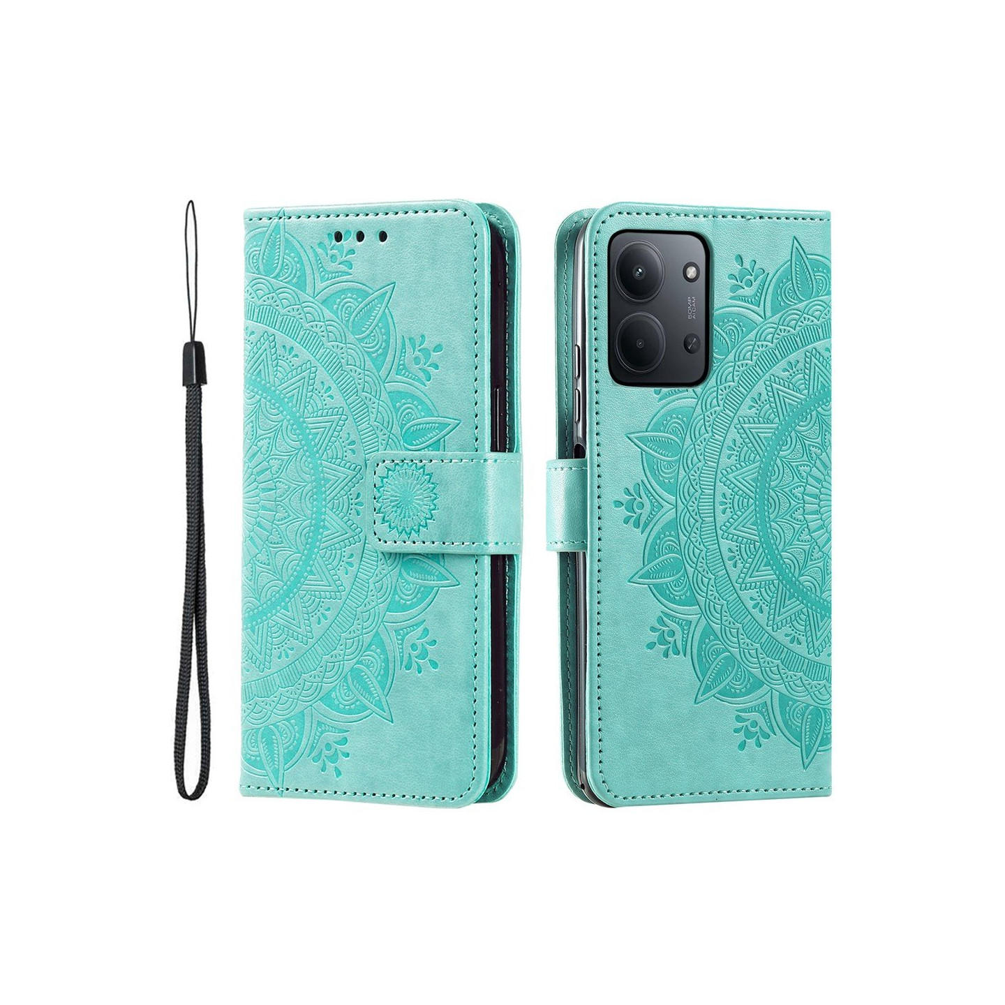 Til Xiaomi Redmi 15C Stand Cover Totem Tegnebogsetui