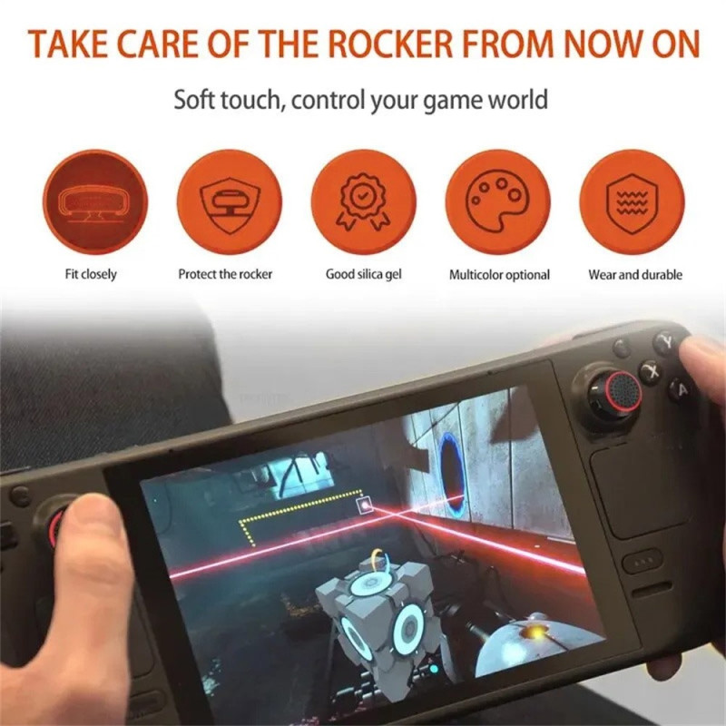 4st Tumgrepp Fingergrepp Skydd för Sony PlayStation 5 / 4 / 3