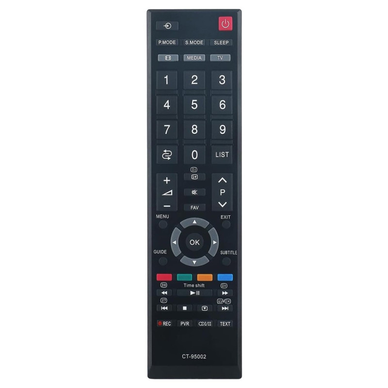 Fjernkontrollerstatning for CT-95002 For Toshiba TV