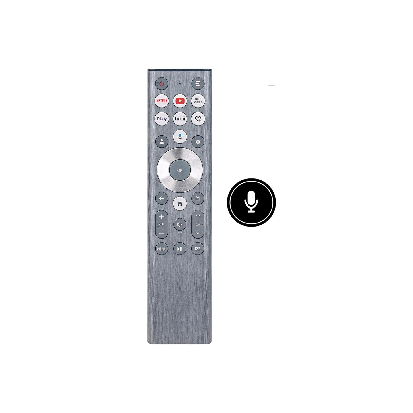 Remote Control Replacement ERF6A80 For Hisense TV with voice function