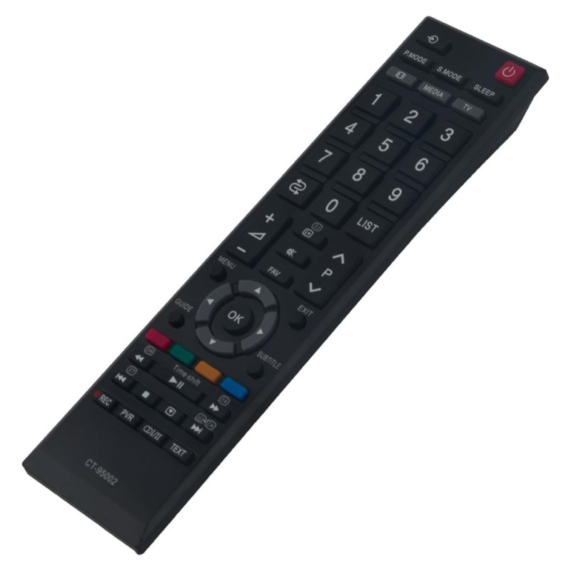 Kaukosäätimen vaihto CT-95002:lle Toshiba TV:lle