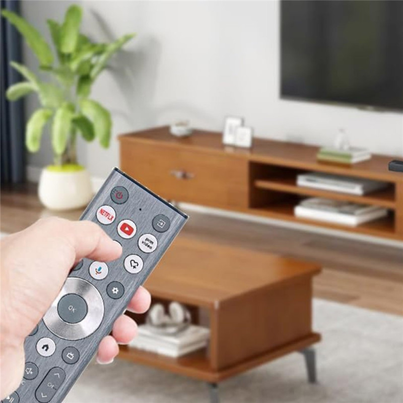 Kaukosäätimen vaihto ERF6A80 Hisense TV:lle äänitoiminnolla