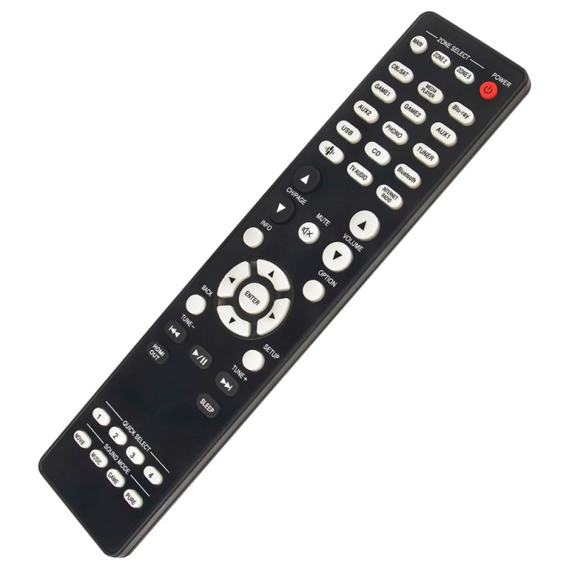 Kaukosäätimen vaihto RC-1256 Denon-vahvistimelle