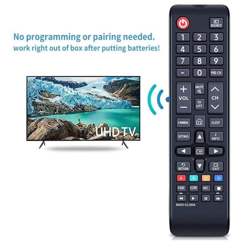 TV:n kaukosäädin Korvaus BN59-01289A:lle Samsung TV:lle