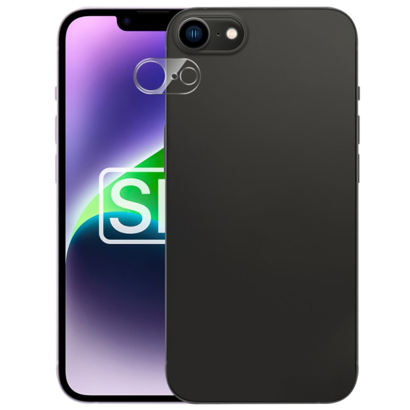 For iPhone 16e Kameralinse Beskytter Arc Edge Klar Herdet Glass Film