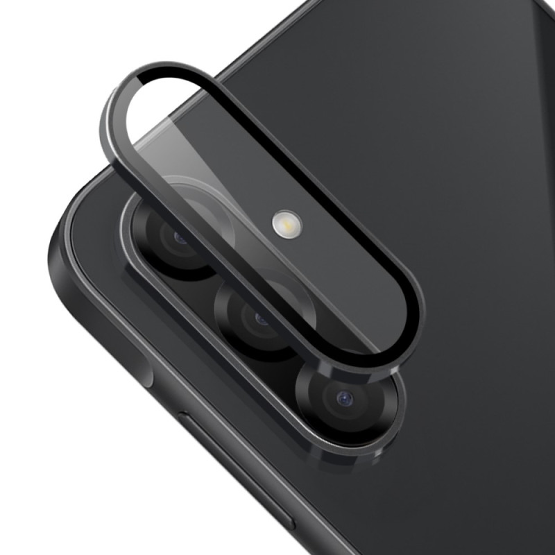 For Samsung Galaxy A26 5G Camera Lens Protector ENKAY Metal Ring Lens Film - Black