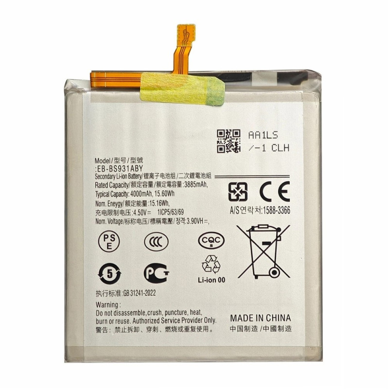 Battery For Samsung Galaxy S25 3.88V 3885mAh Li-Polymer EB-BS931ABY