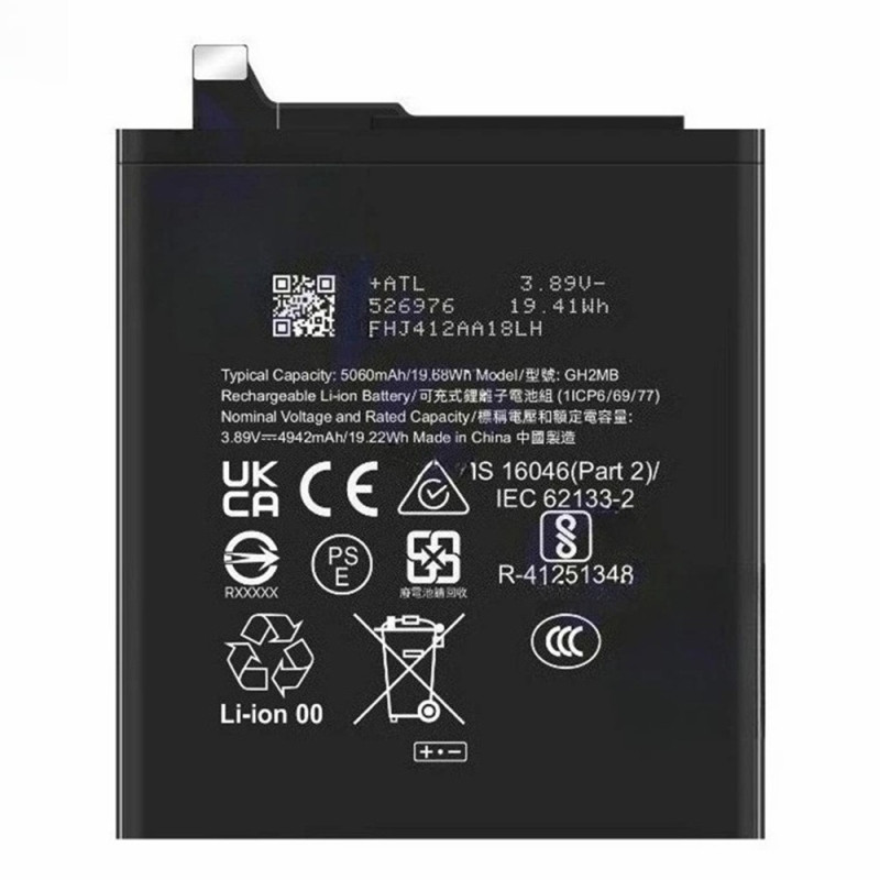 Batteri För Google Pixel 9 Pro XL 3.89V 5060mAh Li-Polymer GH2MB