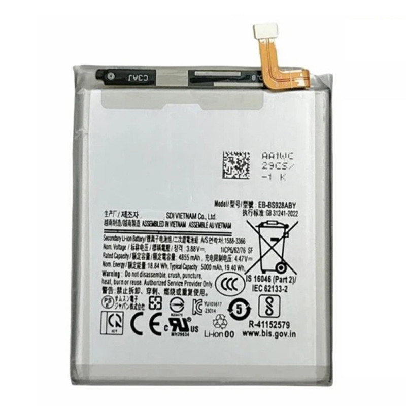 Batteri til Samsung Galaxy S24 Ultra 3,88V 4855mAh Li-Polymer EB-BS928ABY
