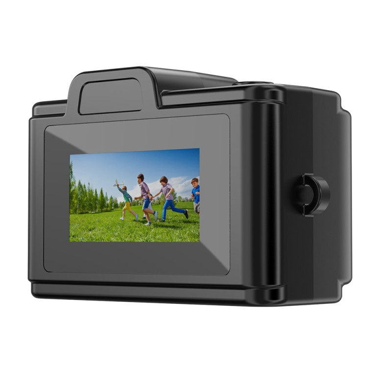 Kamera E9 0,96 tuuman värinäytöllä varustettu retrotyylinen minikokoinen digikamera 1080p HD -videonauhuri