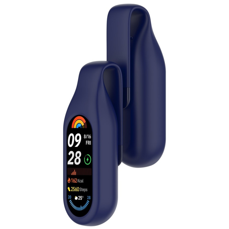 For Xiaomi Smart Band 10/9/8 Case Smart Watch Silicone Protection Holder - Blue