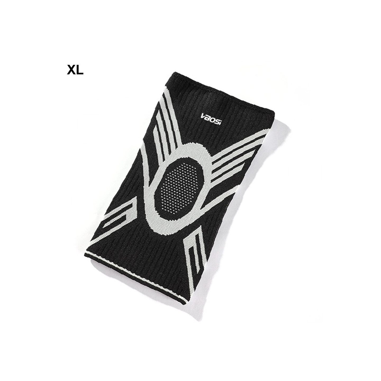 VBOSI 1 stk. elastisk støtte for kne Knestøtte Knebeskytter Omkrets 50-60 cm Størrelse XL
