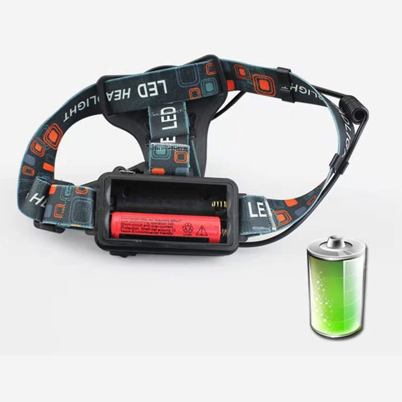 T6 3-LED kiinteän tarkennuksen ajovalo, paristokäyttöinen vedenpitävä taskulamppu