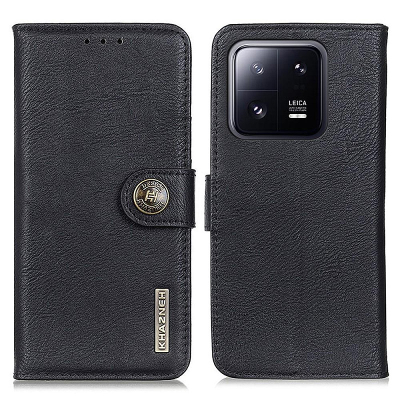 KHAZNEH Xiaomi 13 Pro 5G Lommebok - deksel - Svart