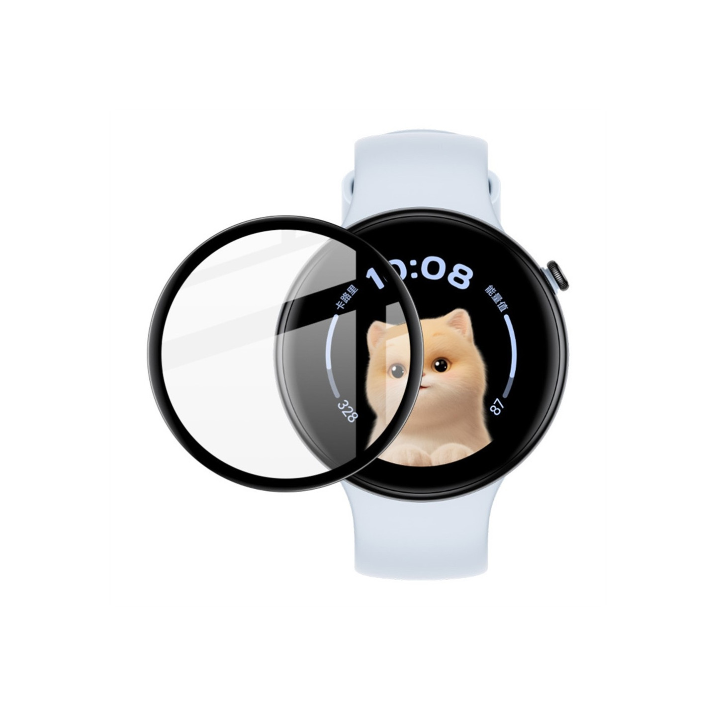 IMAK Til Honor Watch Fit Vitality Edition Skærmbeskytter Ridsefast PMMA Urfilm