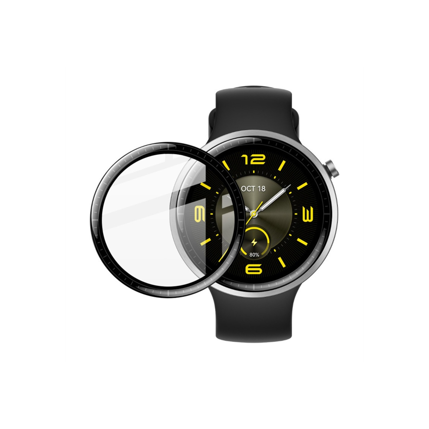 IMAK Honor Watch Fit Näytönsuoja Naarmunkestävä PMMA Kellosuoja