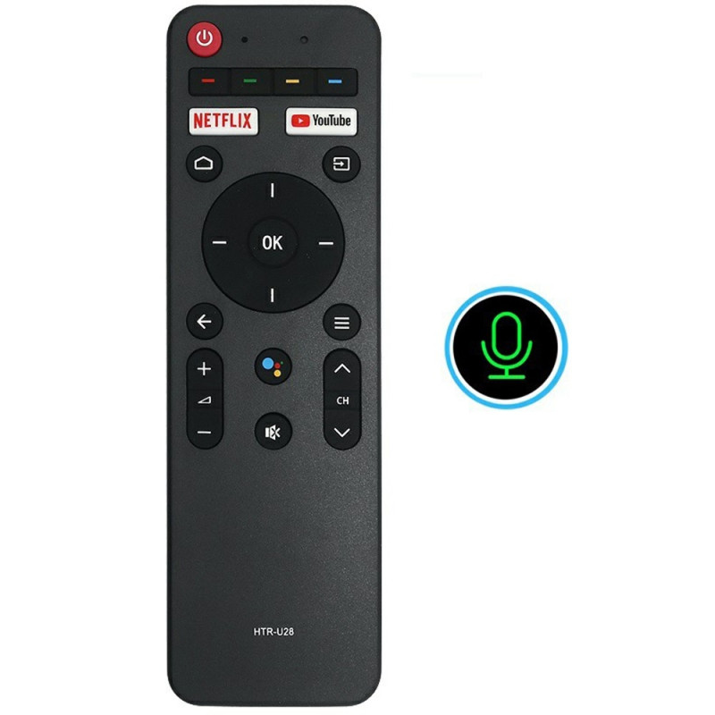 Remote Control Replacement HTR-U28 For Haier TV Voice Controlled