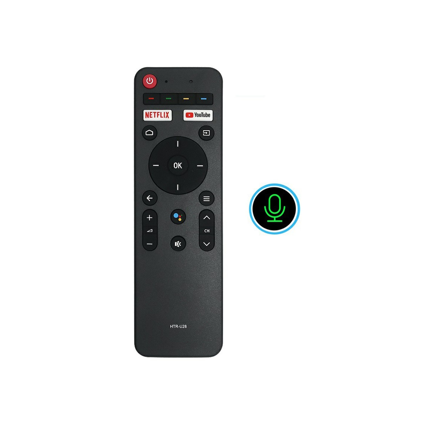Remote Control Replacement HTR-U28 For Haier TV Voice Controlled