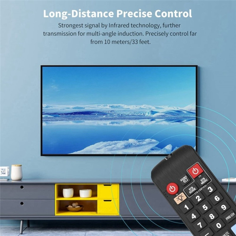 Remote Control Replacement HTR-U29S For Haier TV Voice Controlled