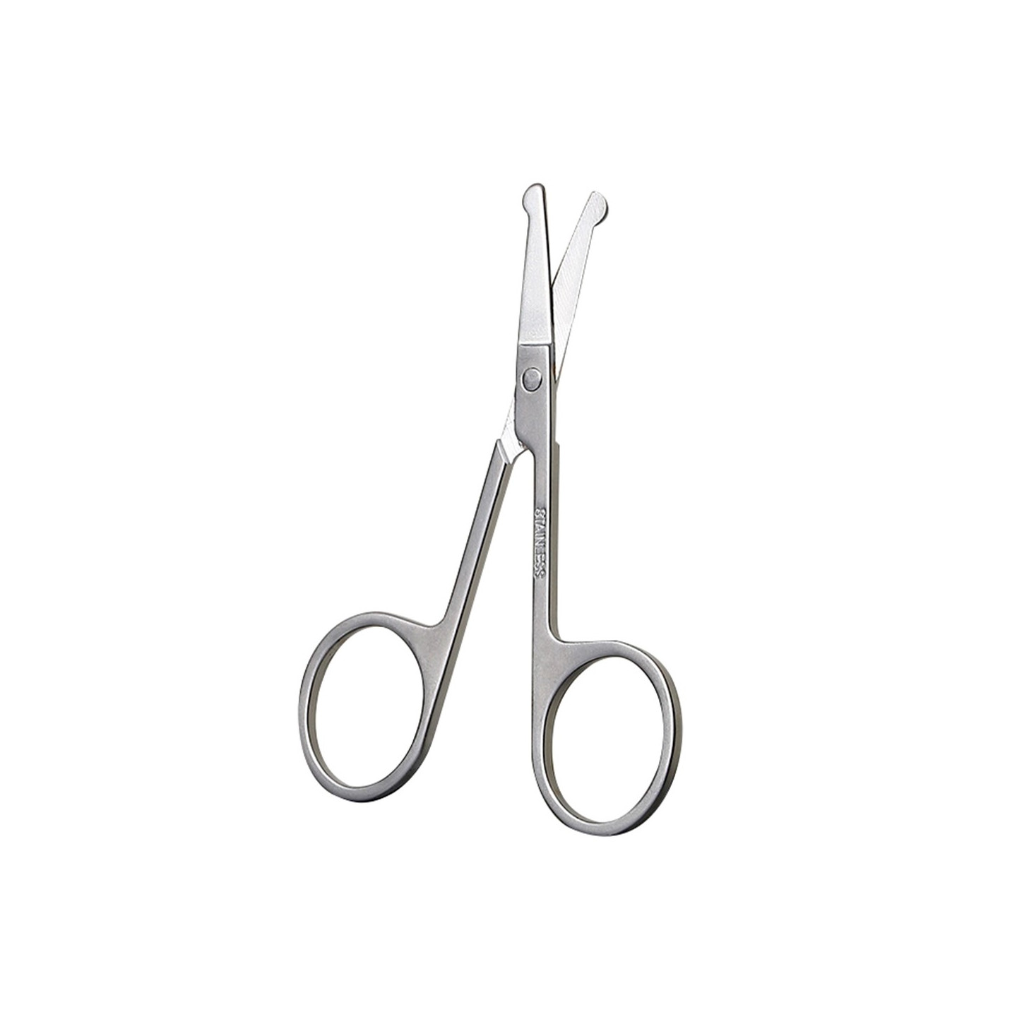 KINEPIN Stainless Steel Beauty Scissors Mustache Beard Nose Hair Eyebrow Trimmer Scissors
